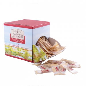 Fleur de Sel Camargue - 1g Einzelportionen (Dekobox)