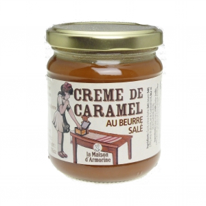 Karamellcreme mit gesalzener Butter