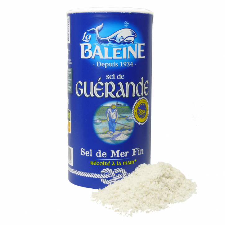 Graues Salz fein aus Guérande von La Baleine