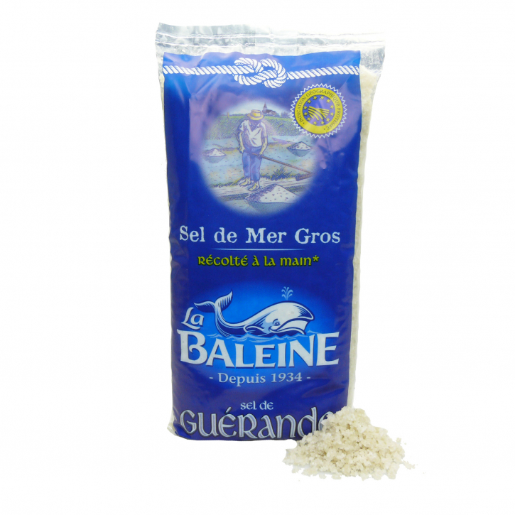 Graues Salz aus der Guérande von La Baleine 800 g