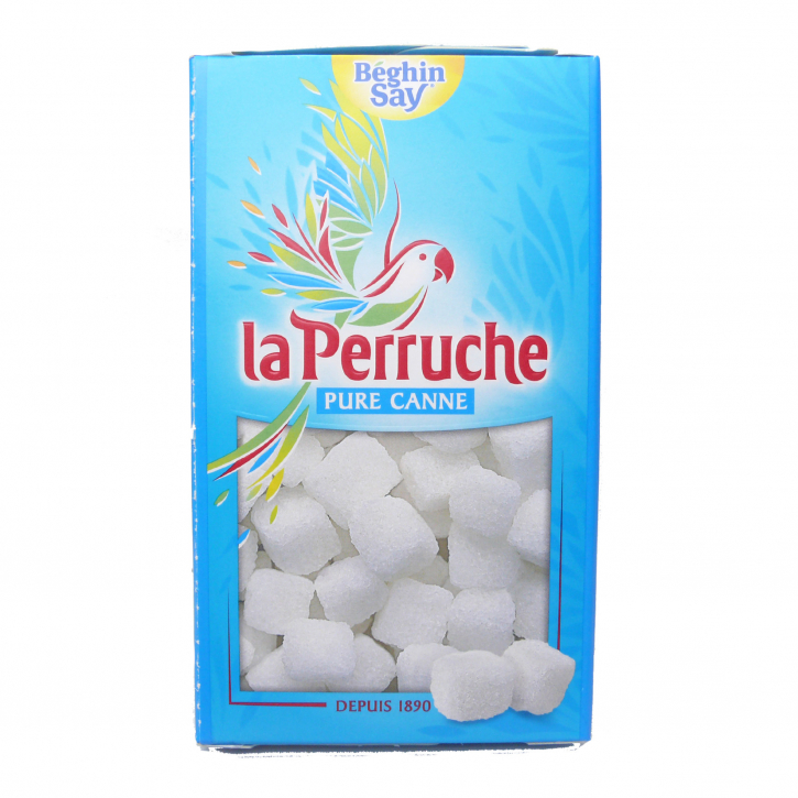 La Perruche - Rohrzuckerwürfel weiss