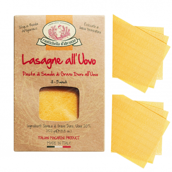 Lasagne all’uovo - Nudelplatten mit Ei