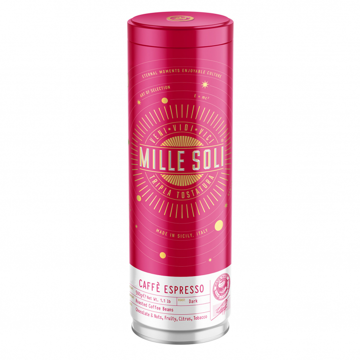 Mille Soli Caffè Espresso ganze Bohne - 500 g