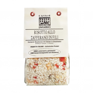 Risotto allo zafferano in fili (mit Safranfäden)