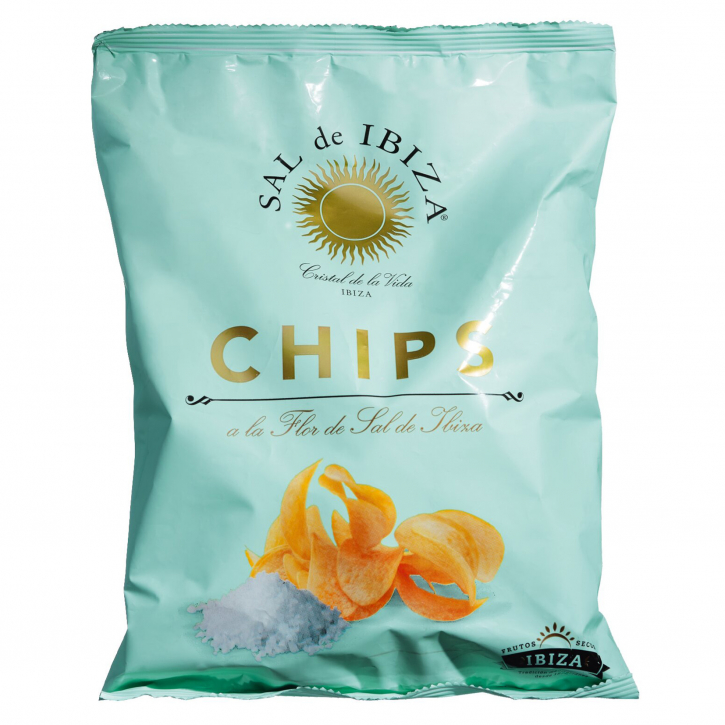 Sal de Ibiza - Chips a la Flor de Sal de Ibiza
