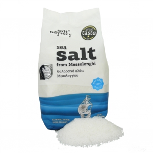Feines Meersalz aus Griechenland - 1 kg Packung