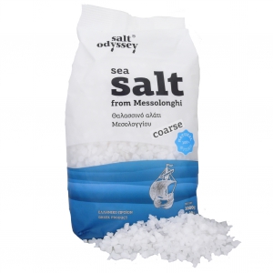 Grobes Meersalz aus Griechenland - 1 kg Packung