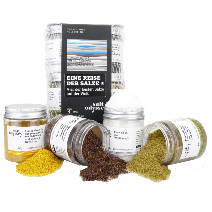 <font color="red">MHD 08-23<br></font>Geschenkset - Reise der Salze aus Griechenland - No2