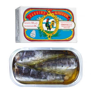 Sardine all’olio di oliva -  Sardinen in Olivenöl