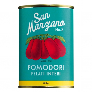 San Marzano Tomaten ganz und geschält