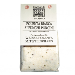 <font color="red">MHD 04-23<br></font>Polenta bianca ai funghi porcini (mit Steinpilzen)