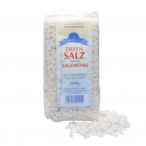 Luisenhaller Tiefensalz für Salzmühlen - 500 g