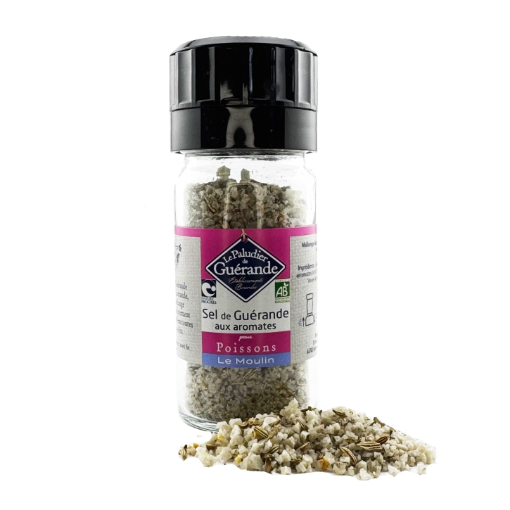 <font color="red">MHD 02-2026<br></font>Le Paludier - Sel de Guerande Poissons 70 g (Fischgerichte)